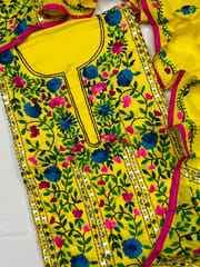 Phulkari Dress Material