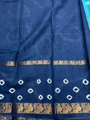 Sungudi Bandhani Saree