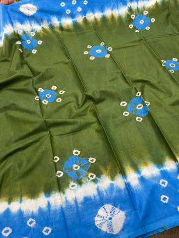 Sungudi Bandhani Saree