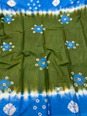 Sungudi Bandhani Saree