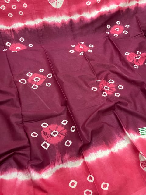 Sungudi Bandhani Saree