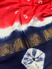 Sungudi Bandhani Saree