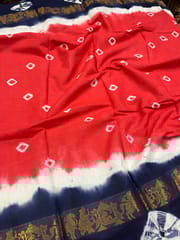 Sungudi Bandhani Saree