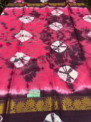 Sungudi Bandhani Saree