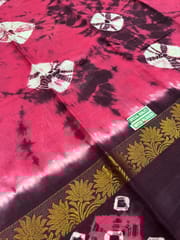Sungudi Bandhani Saree