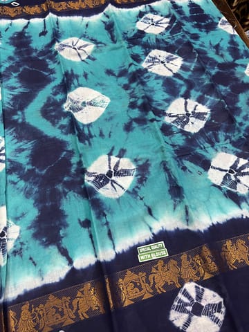 Sungudi Bandhani Saree