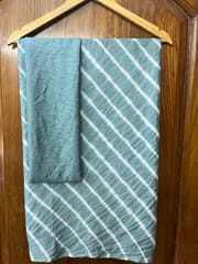 Chinon Lehariya Saree - GREY