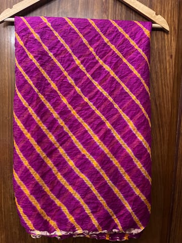 Kota Silk Lehariya Saree