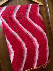 Kota Silk Lehariya Saree