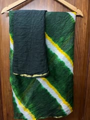 Kota Silk Lehariya Saree