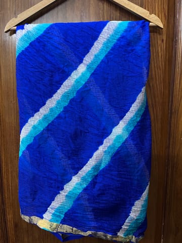 Kota Silk Lehariya Saree