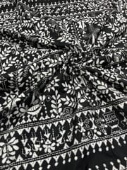 WARLI Kanthawork Saree