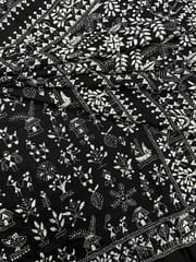 WARLI Kanthawork Saree