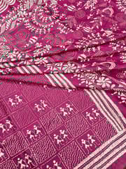 WARLI Kanthawork Saree