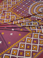 Nazaqat Kutchwork Saree