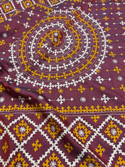 Nazaqat Kutchwork Saree
