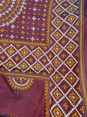 Nazaqat Kutchwork Saree