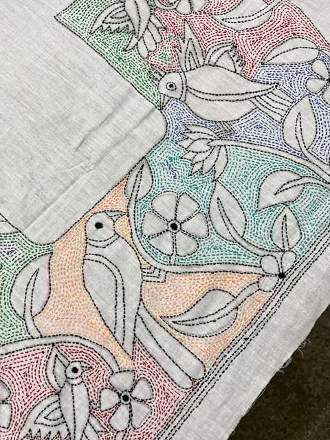 Kanthawork Blouse Piece