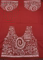 PKBP36 Premium Kanthawork Blouse Piece