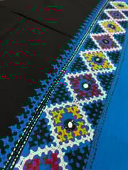 PKUBP45 Premium Dual Color Kutchwork Blouse Piece