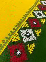 PKUBP50 Premium Dual Color Kutchwork Blouse Piece
