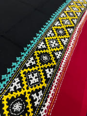 PKUBP54 Premium Dual Color Kutchwork Blouse Piece