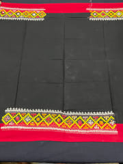 PKUBP70 Premium Dual Color Kutchwork Blouse Piece