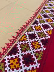 PKUBP108 Premium Dual Color Kutchwork Blouse Piece