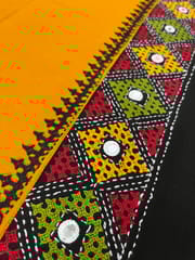 PKUBP110 Premium Dual Color Kutchwork Blouse Piece