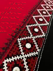 PKUBP111 Premium Dual Color Kutchwork Blouse Piece