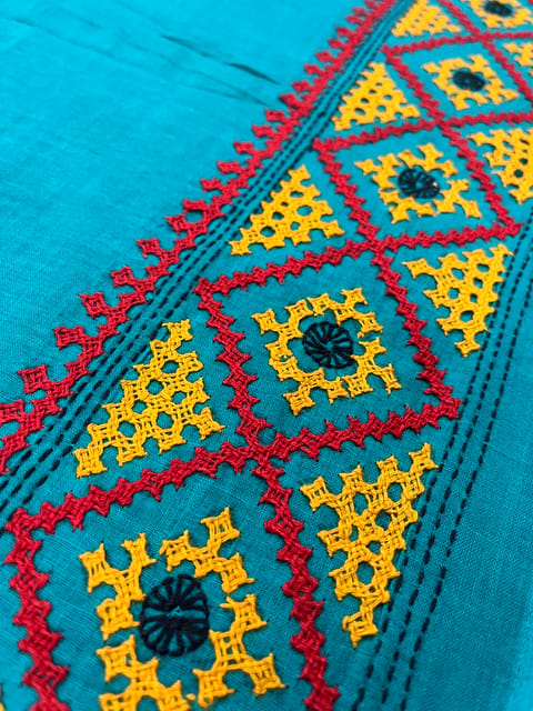 KUTBP61 Kutchwork Blouse Piece