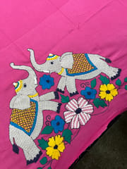 DKBP35 Designer Kanthawork Blouse Piece