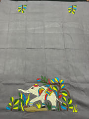 DKBP41 Designer Kanthawork Blouse Piece