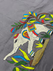 DKBP41 Designer Kanthawork Blouse Piece