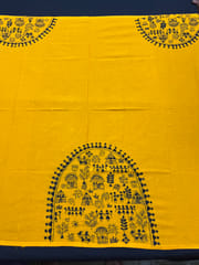 DKBP45 Designer Kanthawork Blouse Piece