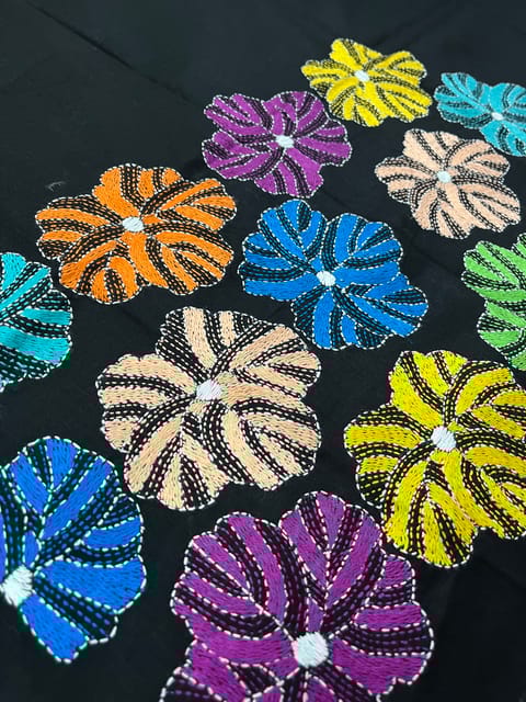 DKBP88 Designer Kanthawork Blouse Piece