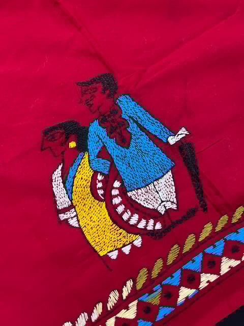 DKBP89 Designer Kanthawork Blouse Piece