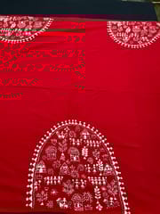 DKBP113 Designer Kanthawork Blouse Piece