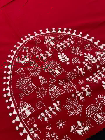 DKBP113 Designer Kanthawork Blouse Piece