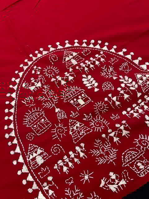 DKBP113 Designer Kanthawork Blouse Piece