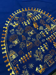 DKBP116 Designer Kanthawork Blouse Piece