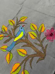 DKBP130 Designer Kanthawork Blouse Piece