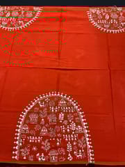 DKBP135 Designer Kanthawork Blouse Piece