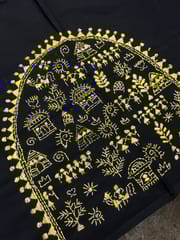 DKBP137 Designer Kanthawork Blouse Piece