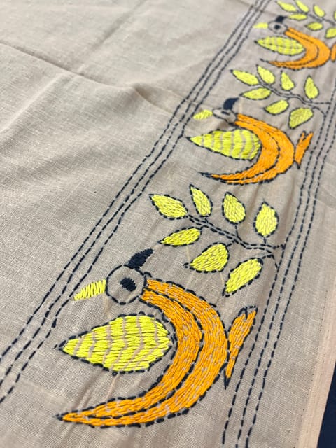 KNBP136 Kanthawork Blouse Piece