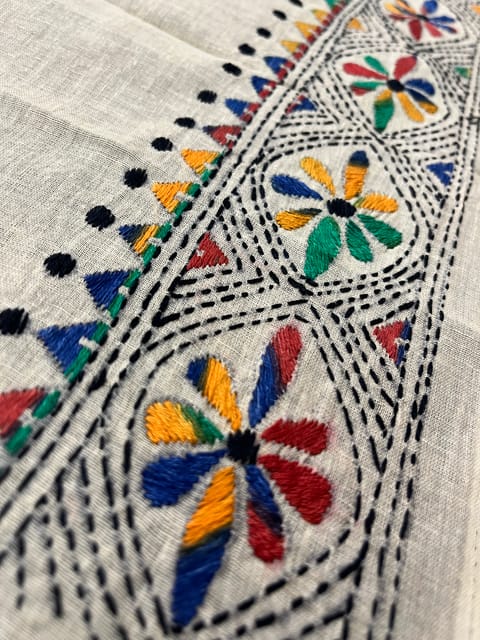 KNBP195 Kanthawork Blouse Piece