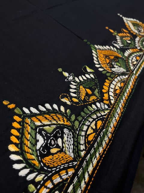 KNBP266 Kanthawork Blouse Piece