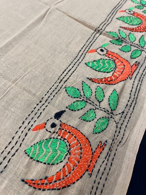 KNBP351 Kanthawork Blouse Piece