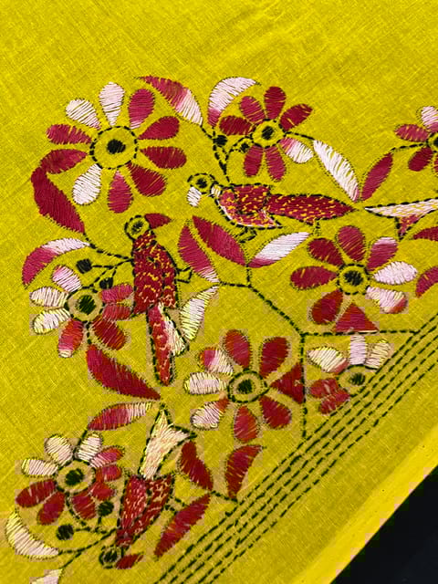 KNBP381 Kanthawork Blouse Piece