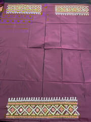 Art Silk Kutchwork Blouse Piece